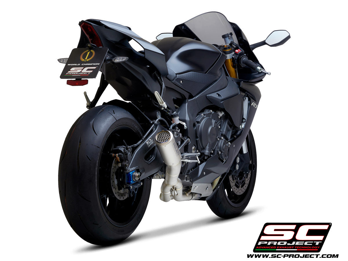 SC-Project Slip-On CR-T + KAT zamjenski cijev Yamaha YZF-R1/M RN65 (20-26) Y11C-DET36 