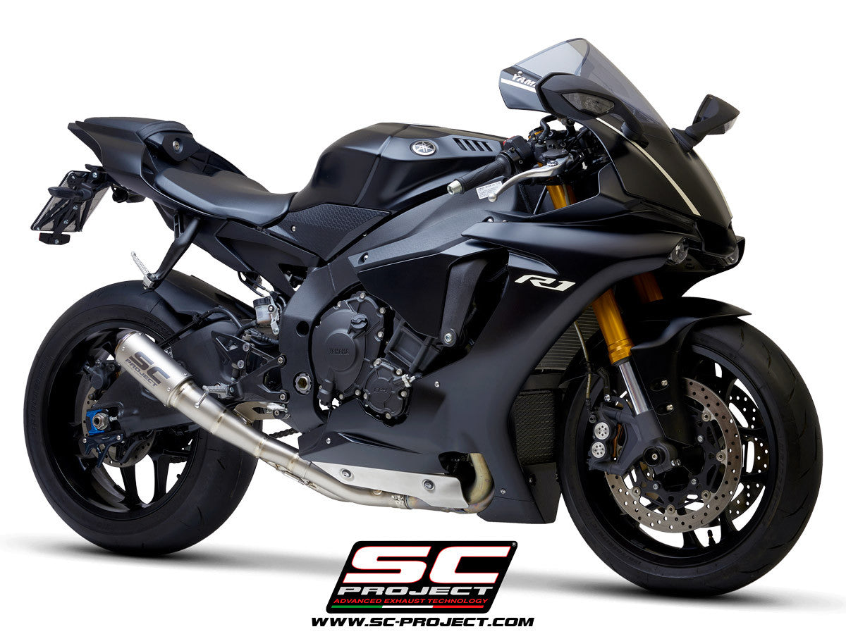 SC-Project Slip-On CR-T + KAT zamjenski cijev Yamaha YZF-R1/M RN65 (20-26) Y11C-DET36 