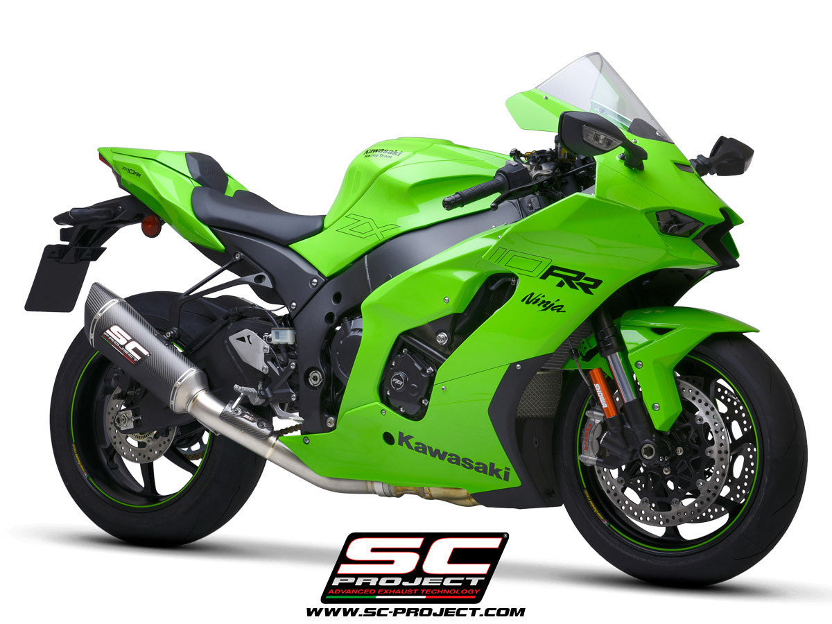 SC-Project Slip-On SC1-R + KAT zamjenska cijev za Kawasaki ZX-10 R/RR (21-26) K38A-DET91C 