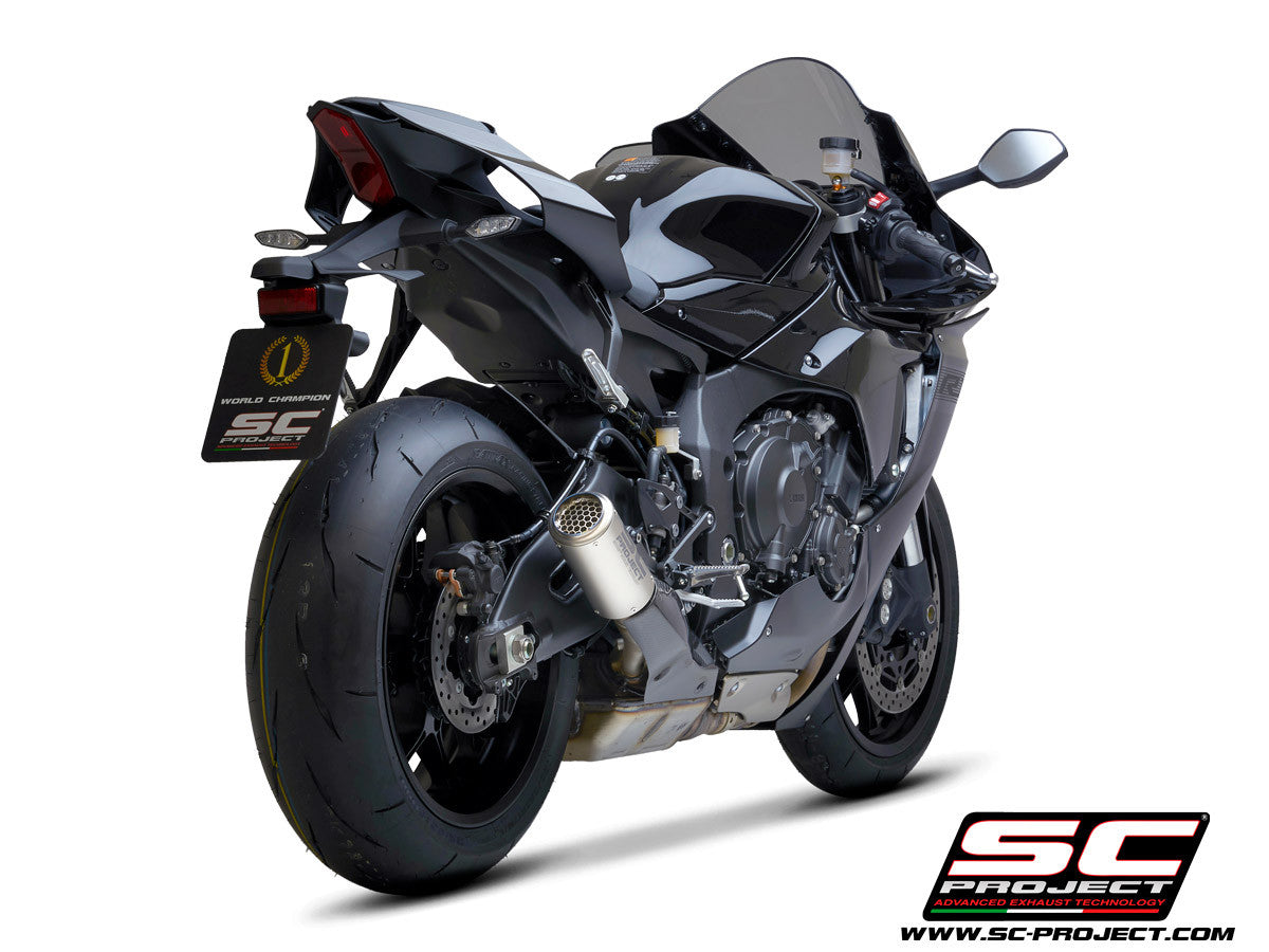 SC-Project Slip-On CR-T Yamaha YZF-R1/M RN49 (17-19) Y11B-T36 