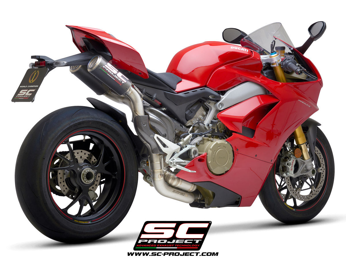 SC-Project Polu-kompletni sustav CR-T Ducati Panigale V4/S (18-20) D26A-T68C 