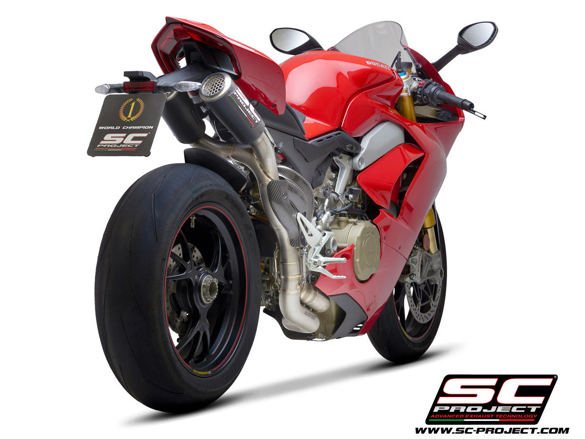 SC-Project Polu-kompletni sustav CR-T Ducati Panigale V4/S (18-20) D26A-T68C 