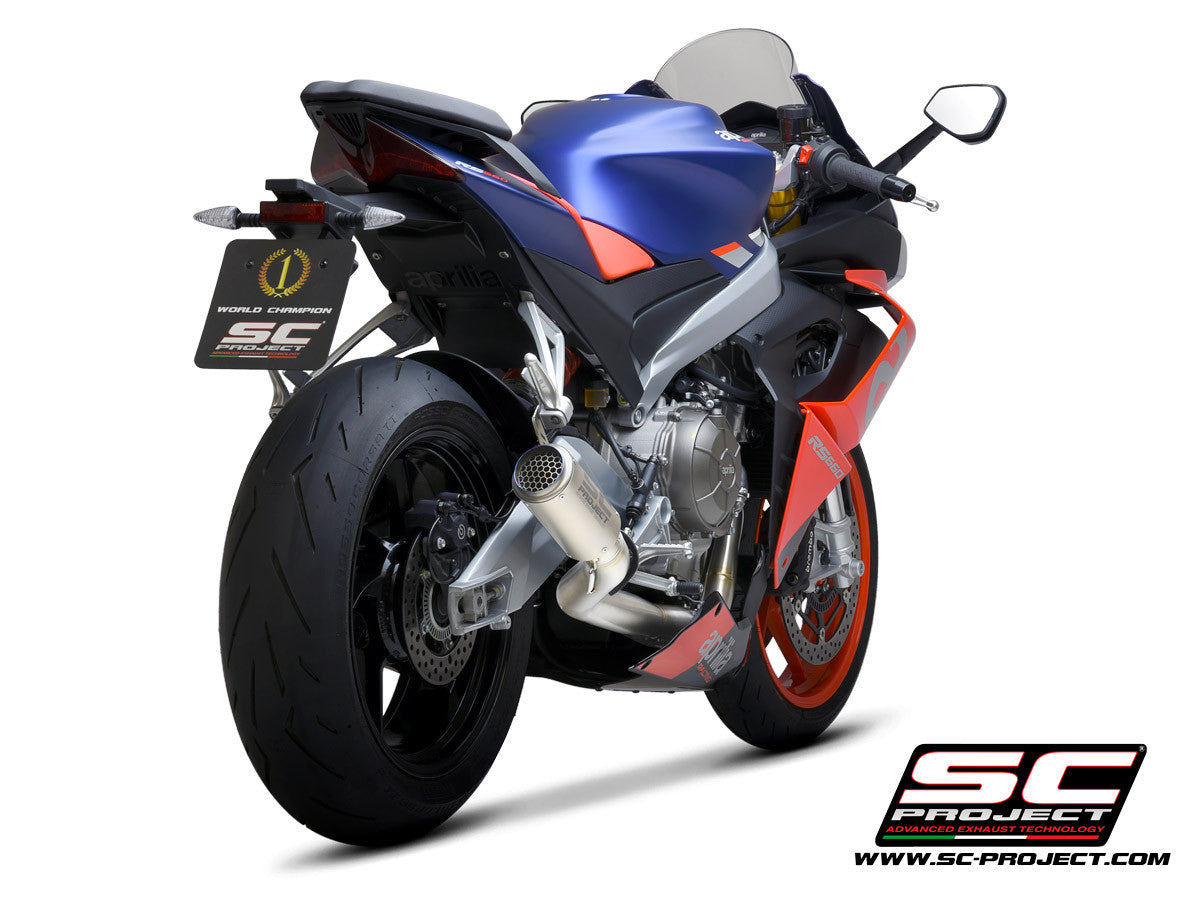 SC-Project nehrđajući čelik kompletni sustav ispuha 2-1 CR-T Aprilia RS 660 (20-24) 