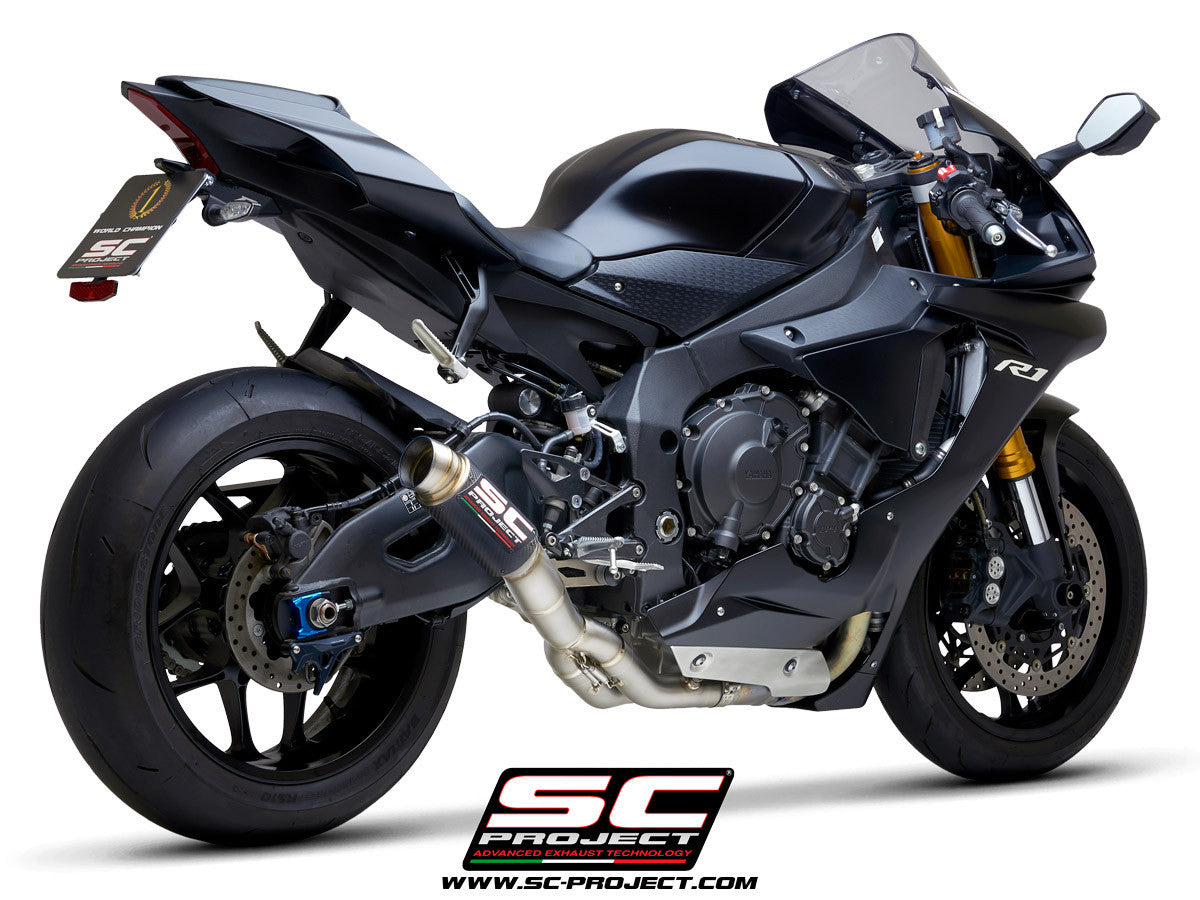 SC-Project Slip-On GP70-R + KAT zamjensko cijevo Yamaha YZF-R1/M RN32 (15-16) Y11A-DET70 