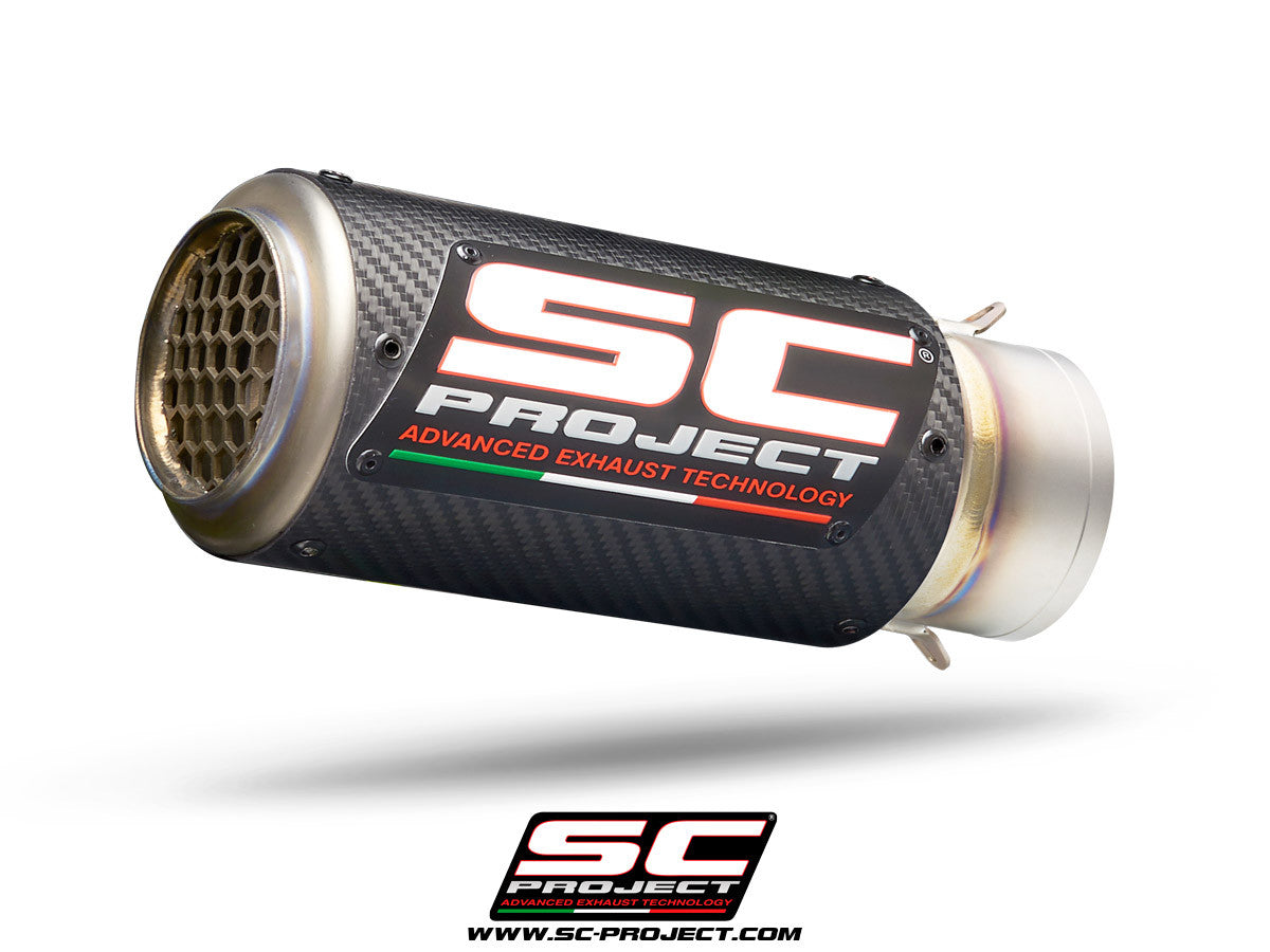 SC-Project Slip-On CR-T + KAT zamjenska cijev Yamaha YZF-R1/M RN49 (17-19) Y11B-DET36 