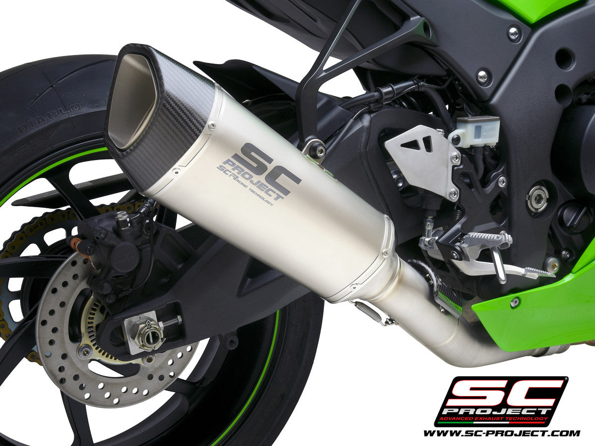 SC-Project Slip-On SC1-R + KAT zamjenska cijev za Kawasaki ZX-10 R/RR (21-26) K38A-DET91C 