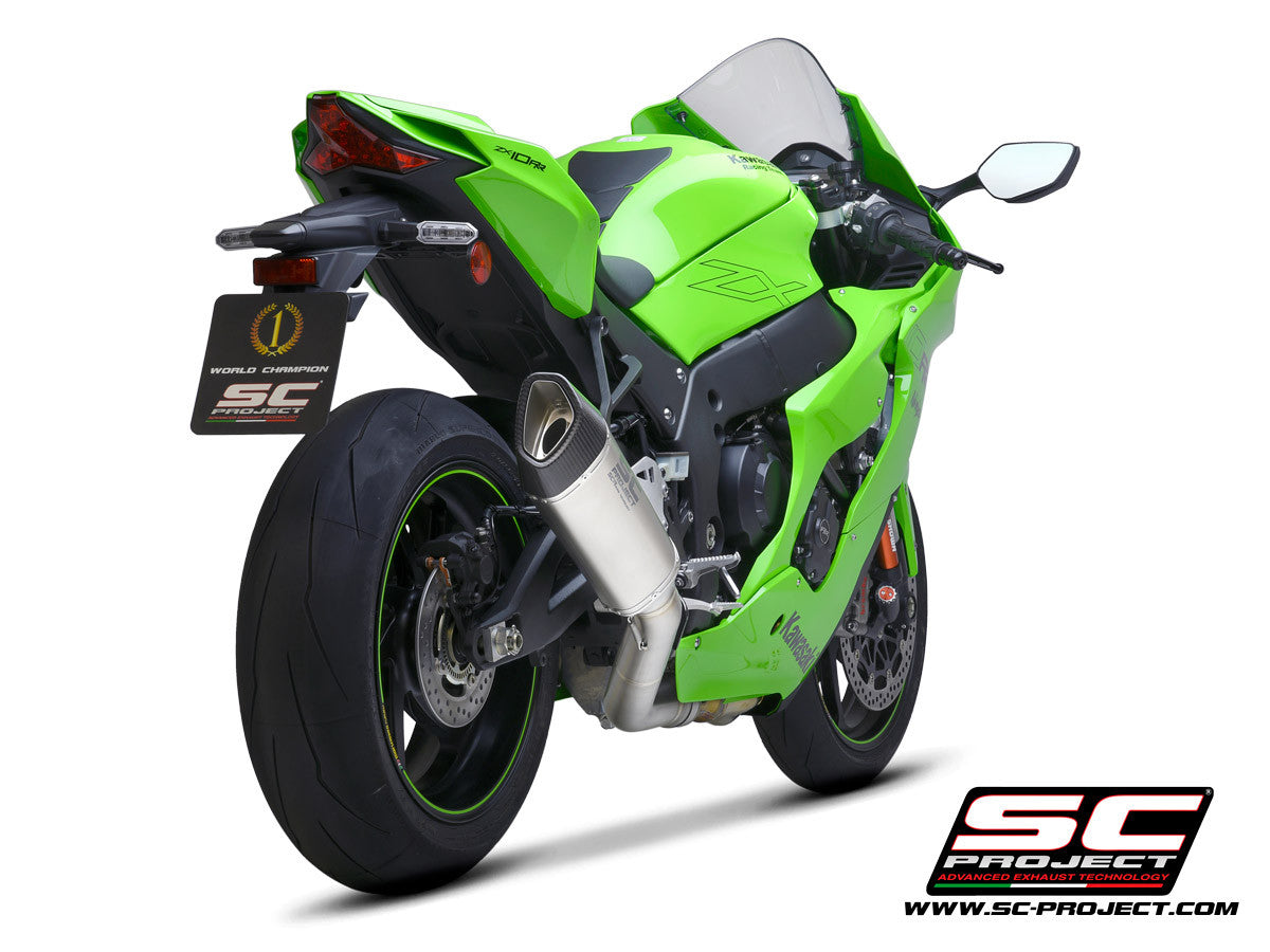 SC-Project Slip-On SC1-R + KAT zamjenska cijev za Kawasaki ZX-10 R/RR (21-26) K38A-DET91C 