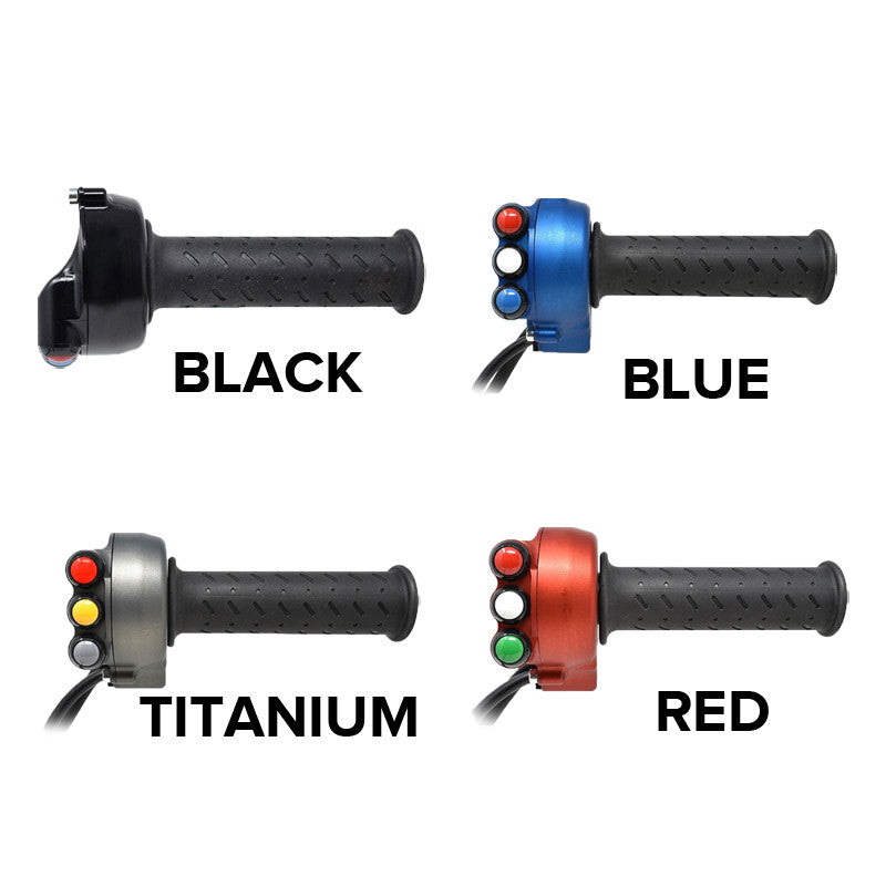 Kućište plina s integriranim prekidačem na upravljaču JetPrime Aprilia RSV4/1100 Factory/RF/RR (17-20) JP ACC 009 