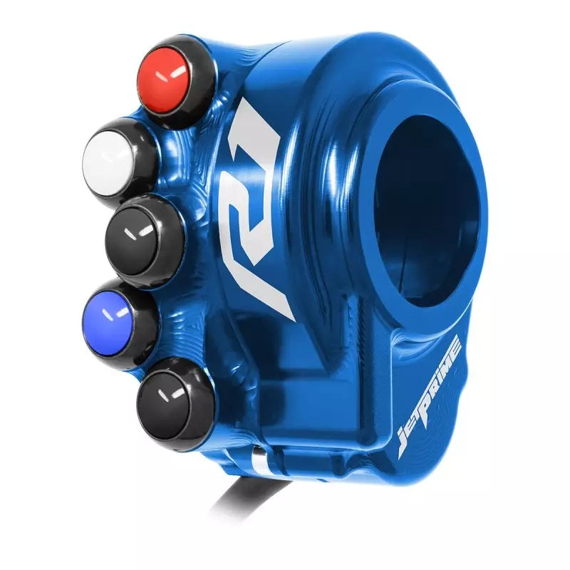 Kućište plina s prekidačem na upravljaču JetPrime Yamaha YZF-R1/M RN65 (20-26) JP ACC 033 