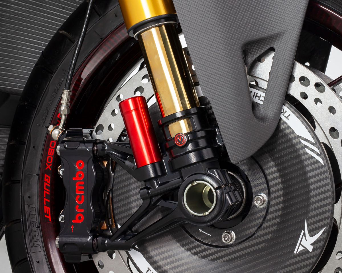 CNC set vilice 100 mm „GP Style“ Motocorse Ducati Panigale V4/S/R (18–24) 