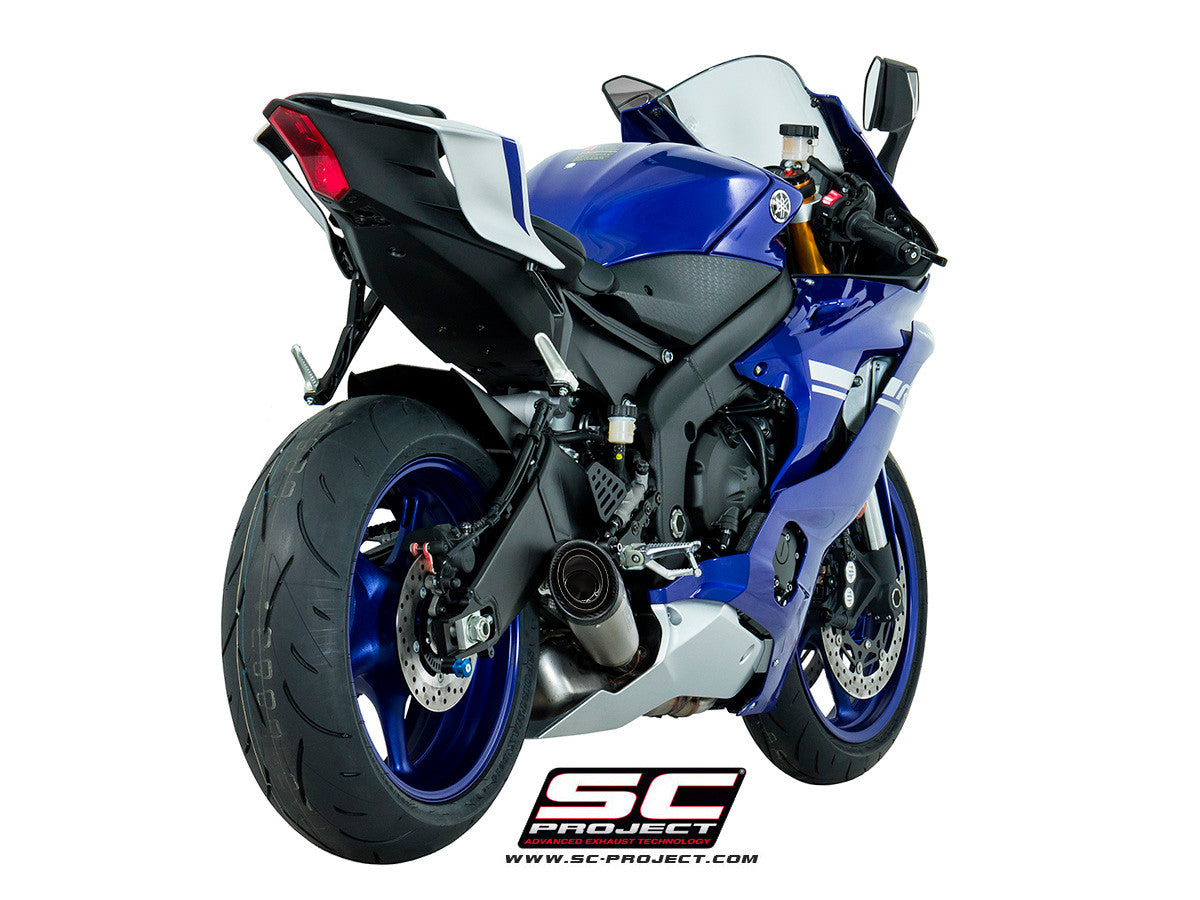 SC-Project Slip-On S1 Yamaha YZF-R6 RJ27 (17-26) Y21A-L41T 
