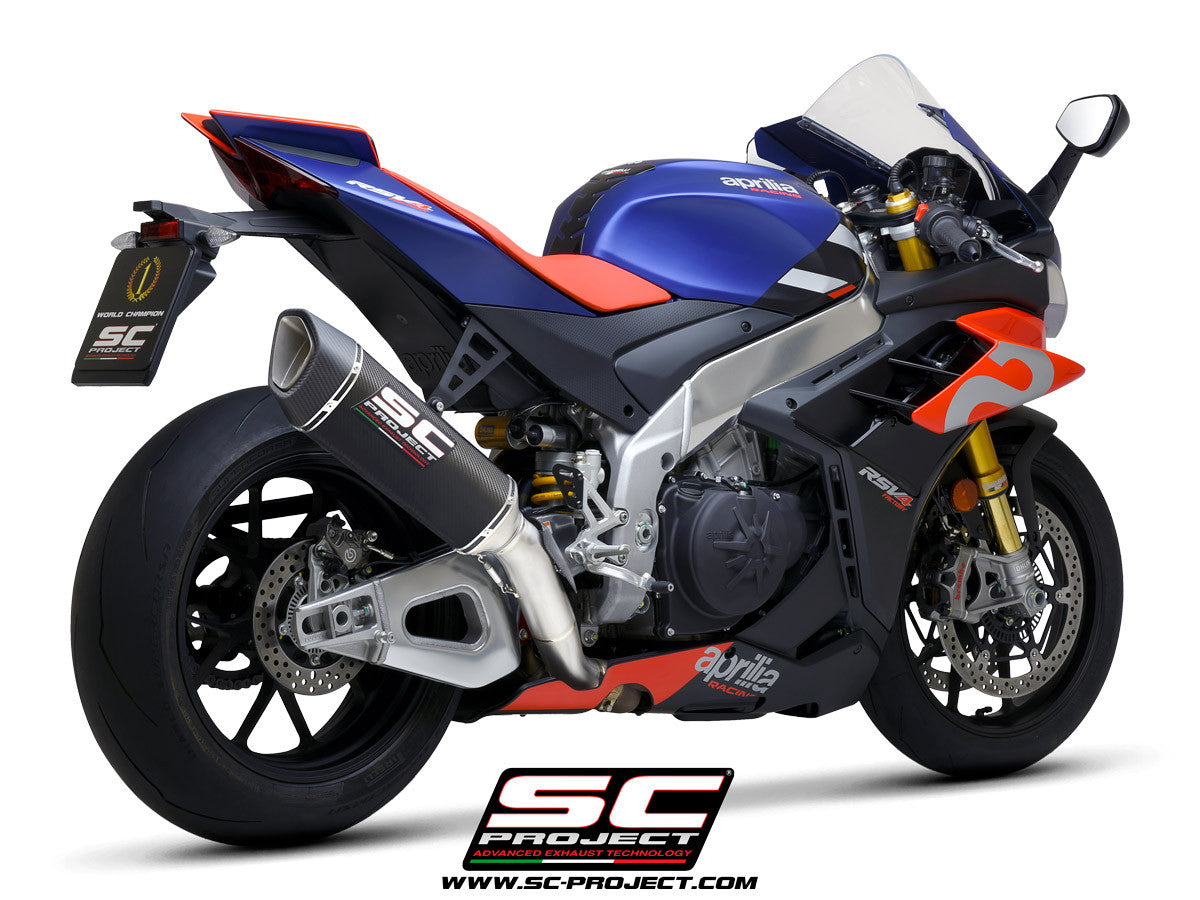 SC-Project Slip-On SC1-R (350mm) Aprilia RSV4 1100 Factory (21-24) A27A-T93 