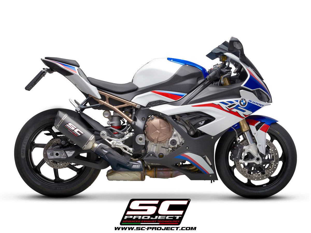 Karbon zaštita od topline ispušnog sustava SC-Project Slip-On BMW S1000RR K67 (19-20) B33A-CP 