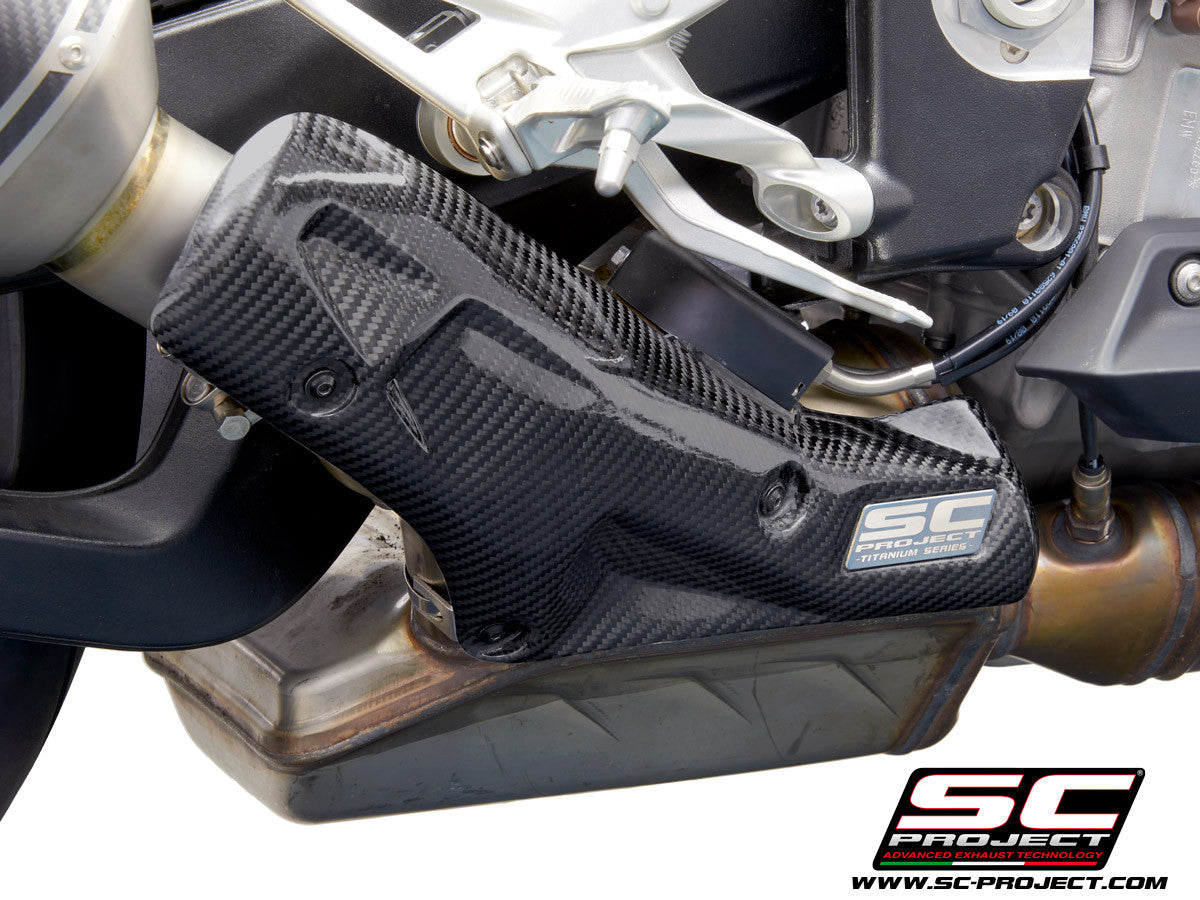 Karbon zaštita od topline ispuha SC-Project Slip-On BMW S1000RR K67 (20-22) B33B-CP 