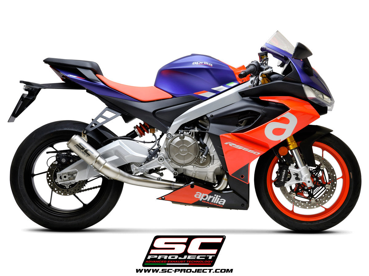 SC-Project Titan cjeloviti sustav 2-1 CR-T Aprilia RS 660 (20-24) A23A-PTC36 