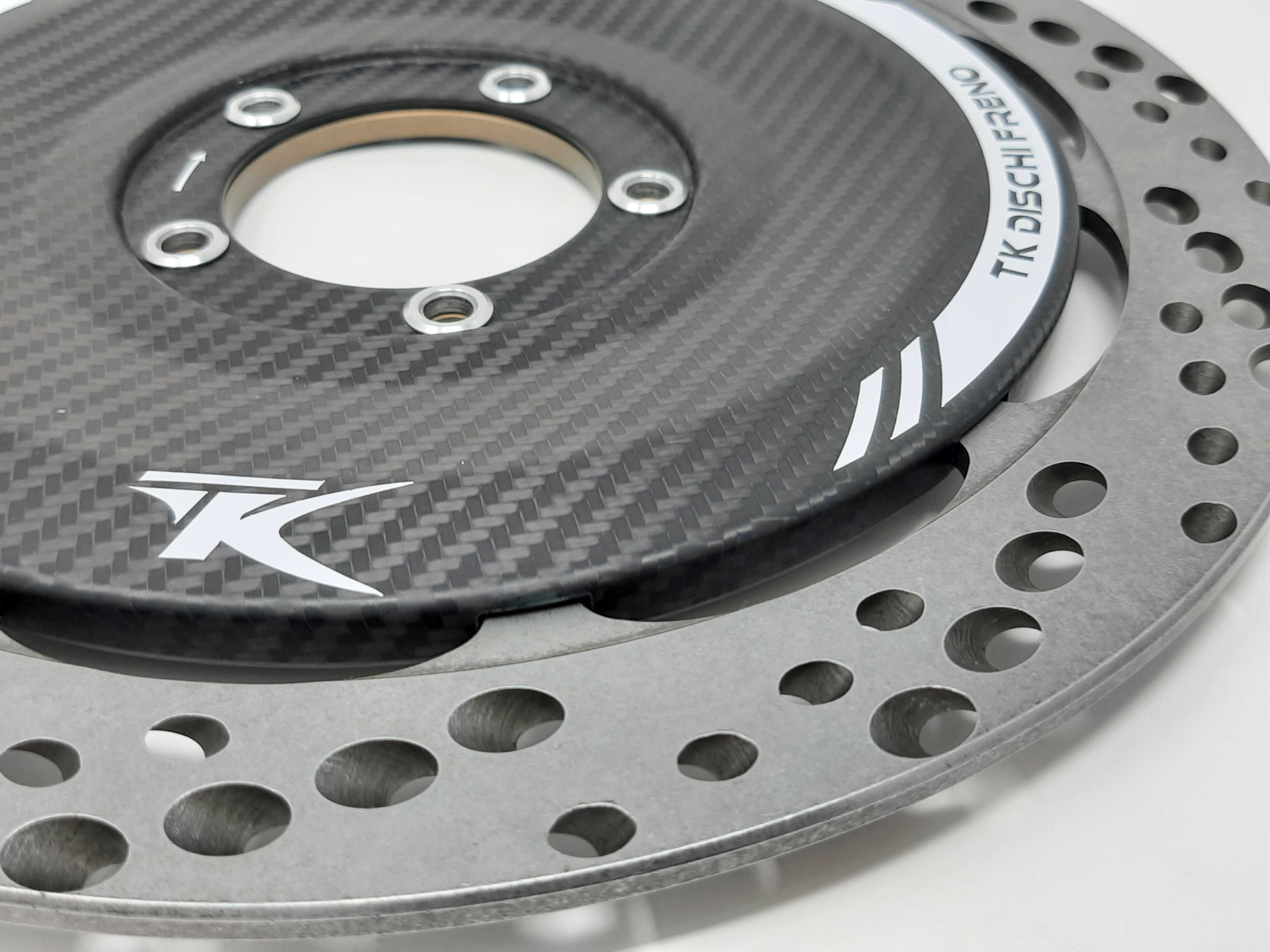 TK Diskovi kočnica Carbon pokrivači diskova za Ducati Panigale V4/S (18-24) 