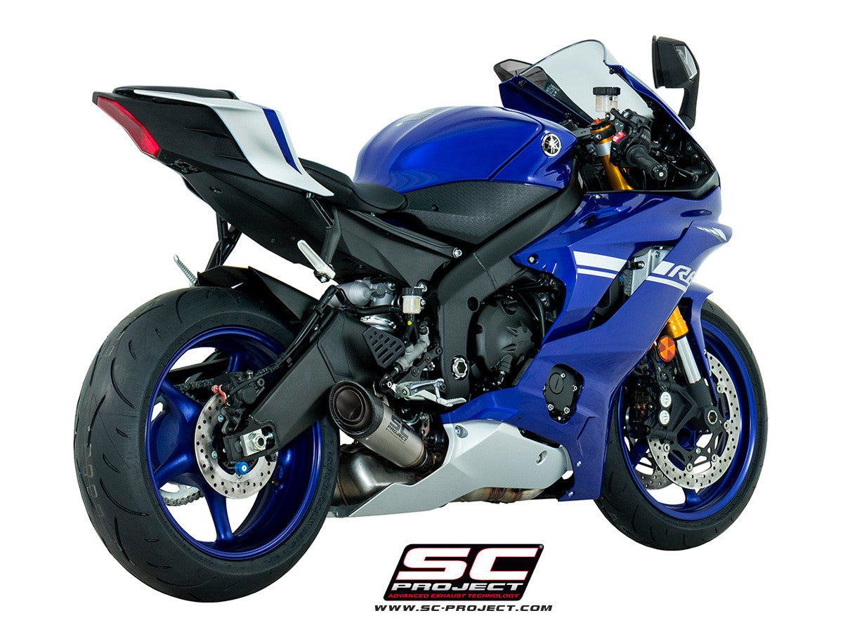 SC-Project Slip-On S1 Yamaha YZF-R6 RJ27 (17-26) Y21A-L41T 